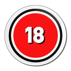 18 Certificate - Round Compact Mirror 18 Certificate - Round Compact Mirror