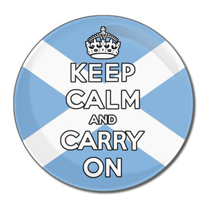 Scotland Flag Keep Calm and Carry On - Round Compact Mirror Scotland Flag Keep Calm and Carry On - Round Compact Mirror