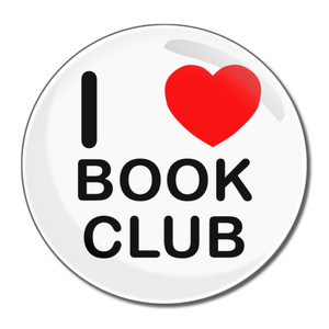 I Love Book Club - Round Compact Mirror I Love Book Club - Round Compact Mirror
