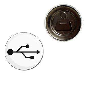 USB Logo - Fridge Magnet Bottle Opener USB Logo - Fridge Magnet Bottle Opener