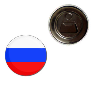 Russia Flag - Fridge Magnet Bottle Opener Russia Flag - Fridge Magnet Bottle Opener