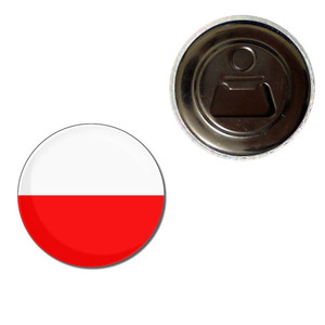 Poland Flag - Fridge Magnet Bottle Opener Poland Flag - Fridge Magnet Bottle Opener