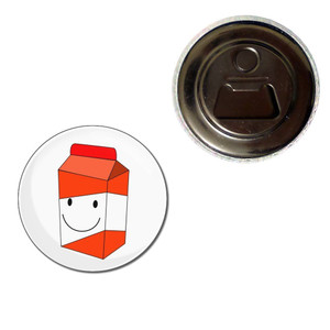 Orange Juice Carton - Fridge Magnet Bottle Opener Orange Juice Carton - Fridge Magnet Bottle Opener