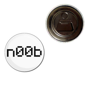 n00b - Fridge Magnet Bottle Opener n00b - Fridge Magnet Bottle Opener