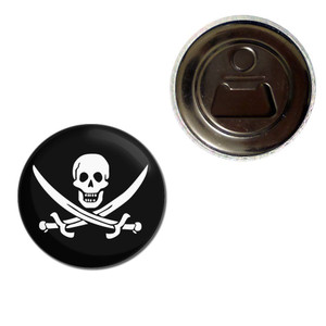 Jolly Roger - Fridge Magnet Bottle Opener Jolly Roger - Fridge Magnet Bottle Opener