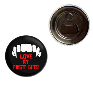 Love At First Bite - Fridge Magnet Bottle Opener Love At First Bite - Fridge Magnet Bottle Opener