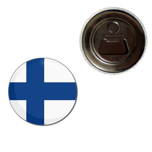 Finland Flag - Fridge Magnet Bottle Opener Finland Flag - Fridge Magnet Bottle Opener