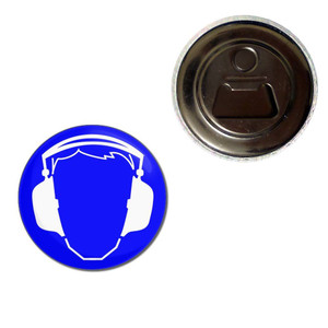 Ear Protection - Fridge Magnet Bottle Opener