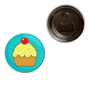 Cupcake - Fridge Magnet Bottle Opener Cupcake - Fridge Magnet Bottle Opener