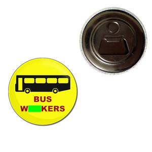 Bus Wankers - Fridge Magnet Bottle Opener Bus Wankers - Fridge Magnet Bottle Opener