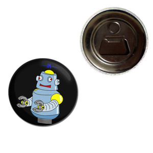 Black Boy Robot - Fridge Magnet Bottle Opener Black Boy Robot - Fridge Magnet Bottle Opener