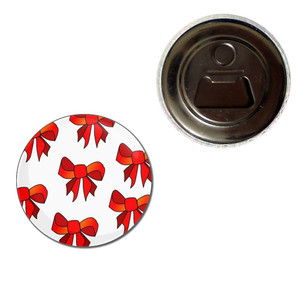 Bow Pattern - Fridge Magnet Bottle Opener Bow Pattern - Fridge Magnet Bottle Opener
