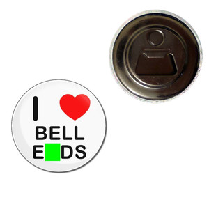 I Love Bell Ends - Fridge Magnet Bottle Opener I Love Bell Ends - Fridge Magnet Bottle Opener