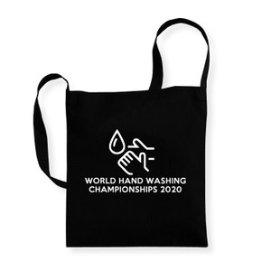 World Hand Washing Championships 2020 - Cotton Sling Bag World Hand Washing Championships 2020 - Cotton Sling Bag