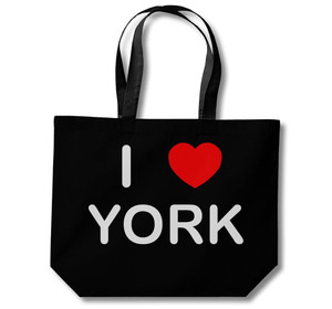 I Love York - Cotton Shopping Bag