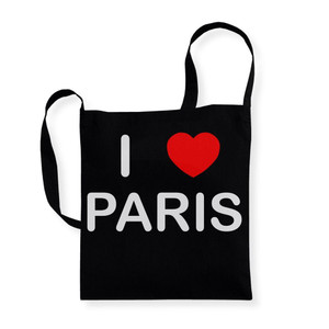 I Love Paris - Cotton Sling Bag