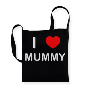 I Love Mummy - Cotton Sling Bag I Love Mummy - Cotton Sling Bag