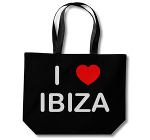 I Love Ibiza - Cotton Shopping Bag