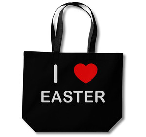I Love Easter - Cotton Shopping Bag