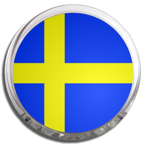 Sweden Flag - Fridge Magnet Memo Clip Sweden Flag - Fridge Magnet Memo Clip