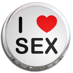 I Love Sex - Fridge Magnet Memo Clip I Love Sex - Fridge Magnet Memo Clip