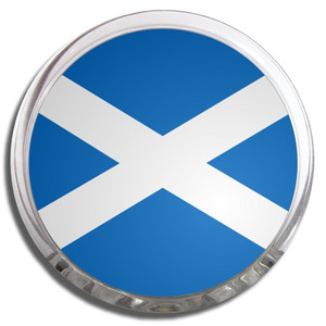 Scotland Flag - Fridge Magnet Memo Clip