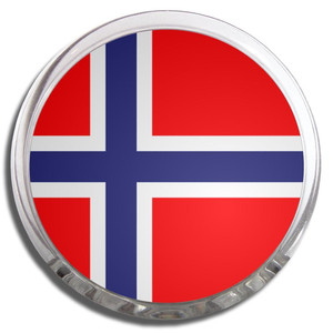 Norway Flag - Fridge Magnet Memo Clip