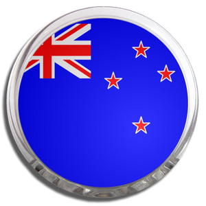 New Zealand Flag - Fridge Magnet Memo Clip