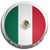 Mexico Flag - Fridge Magnet Memo Clip