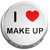 I love Make Up - Fridge Magnet Memo Clip