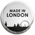 Made in London - Fridge Magnet Memo Clip