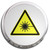 Laser Radiation - Fridge Magnet Memo Clip Laser Radiation - Fridge Magnet Memo Clip