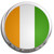 Ivory Coast Flag - Fridge Magnet Memo Clip