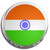 India Flag - Fridge Magnet Memo Clip