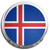 Iceland Flag - Fridge Magnet Memo Clip Iceland Flag - Fridge Magnet Memo Clip