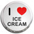 I Love Ice Cream - Fridge Magnet Memo Clip