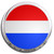 Holland Flag - Fridge Magnet Memo Clip