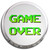 Game Over - Fridge Magnet Memo Clip Game Over - Fridge Magnet Memo Clip