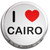 I Love Cairo - Fridge Magnet Memo Clip