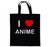 I Love Anime - Cotton Tote Bag