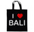 I Love Bali - Cotton Tote Bag