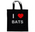 I Love Bats - Cotton Tote Bag