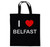 I Love Belfast - Cotton Tote Bag
