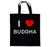 I Love Buddha - Cotton Tote Bag