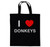 I Love Donkeys - Cotton Tote Bag