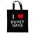 I Love Duvet Days - Cotton Tote Bag