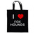 I Love Foxhounds - Cotton Tote Bag I Love Foxhounds - Cotton Tote Bag