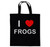 I Love Frogs - Cotton Tote Bag