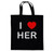 I Love Her - Cotton Tote Bag