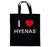 I Love Hyenas - Cotton Tote Bag